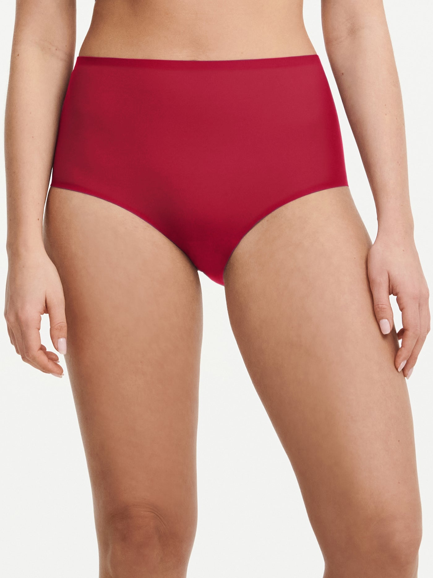 Chantelle Softstretch High Waisted Brief Passion red