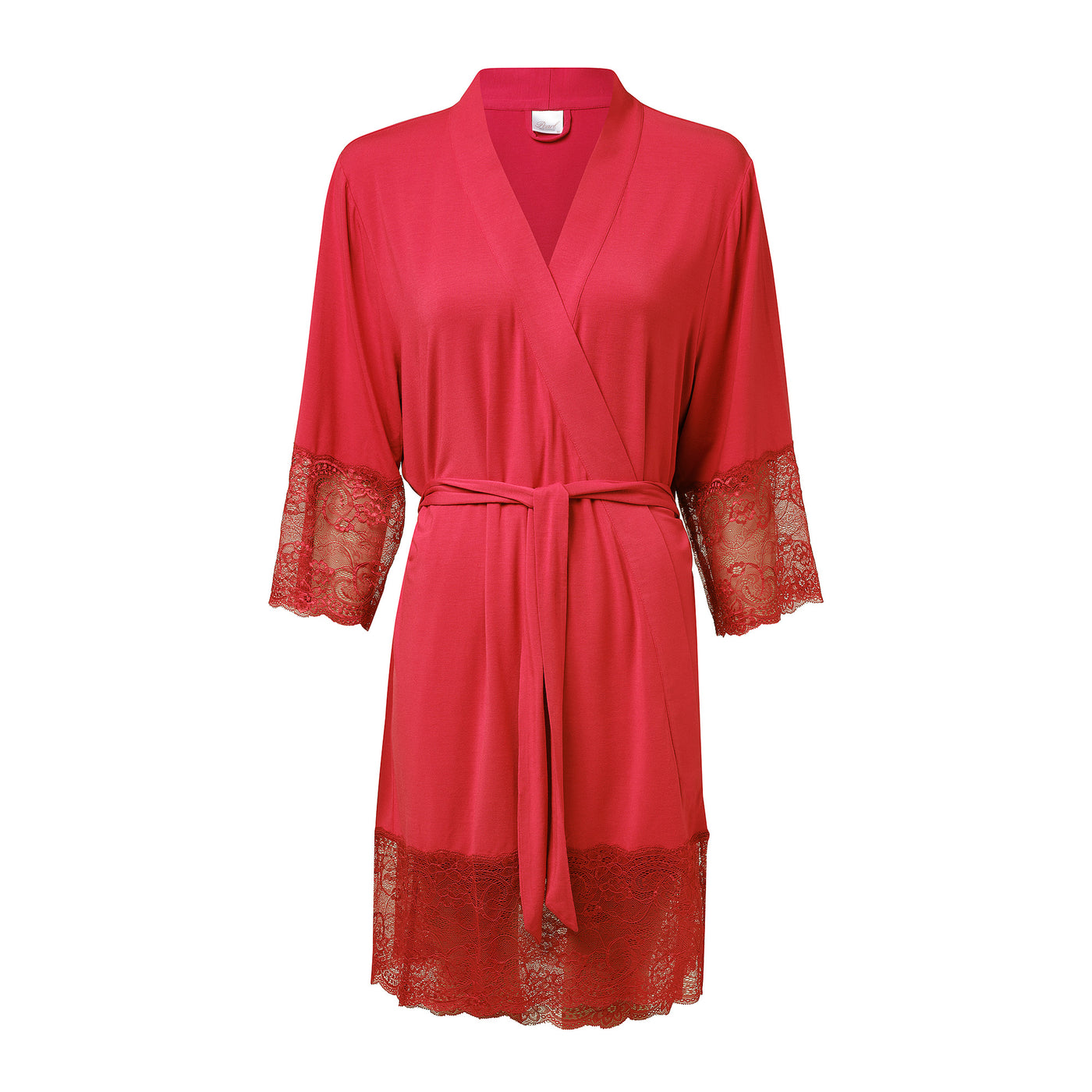 Pearl Design Stockholm Holiday Robe Lace Red dream
