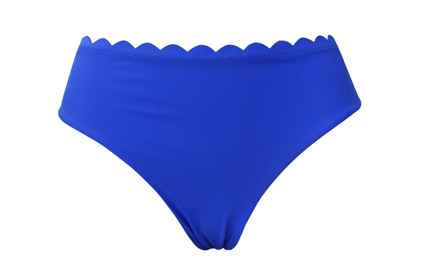 Kaanda beach life venus mid rise bikini bottom blue