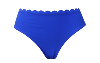 Kaanda beach life venus mid rise bikini bottom blue