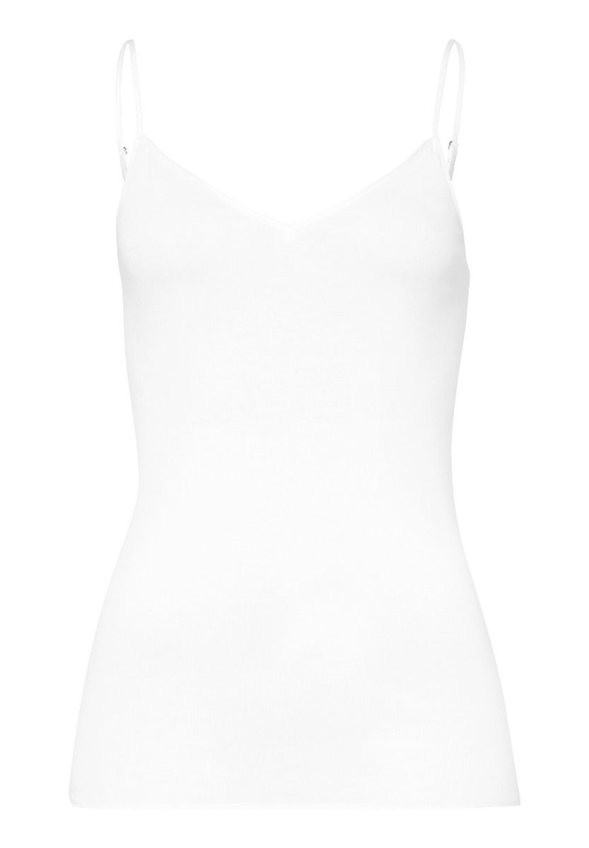 Hanro Cotton Seamless V-neck camisole White