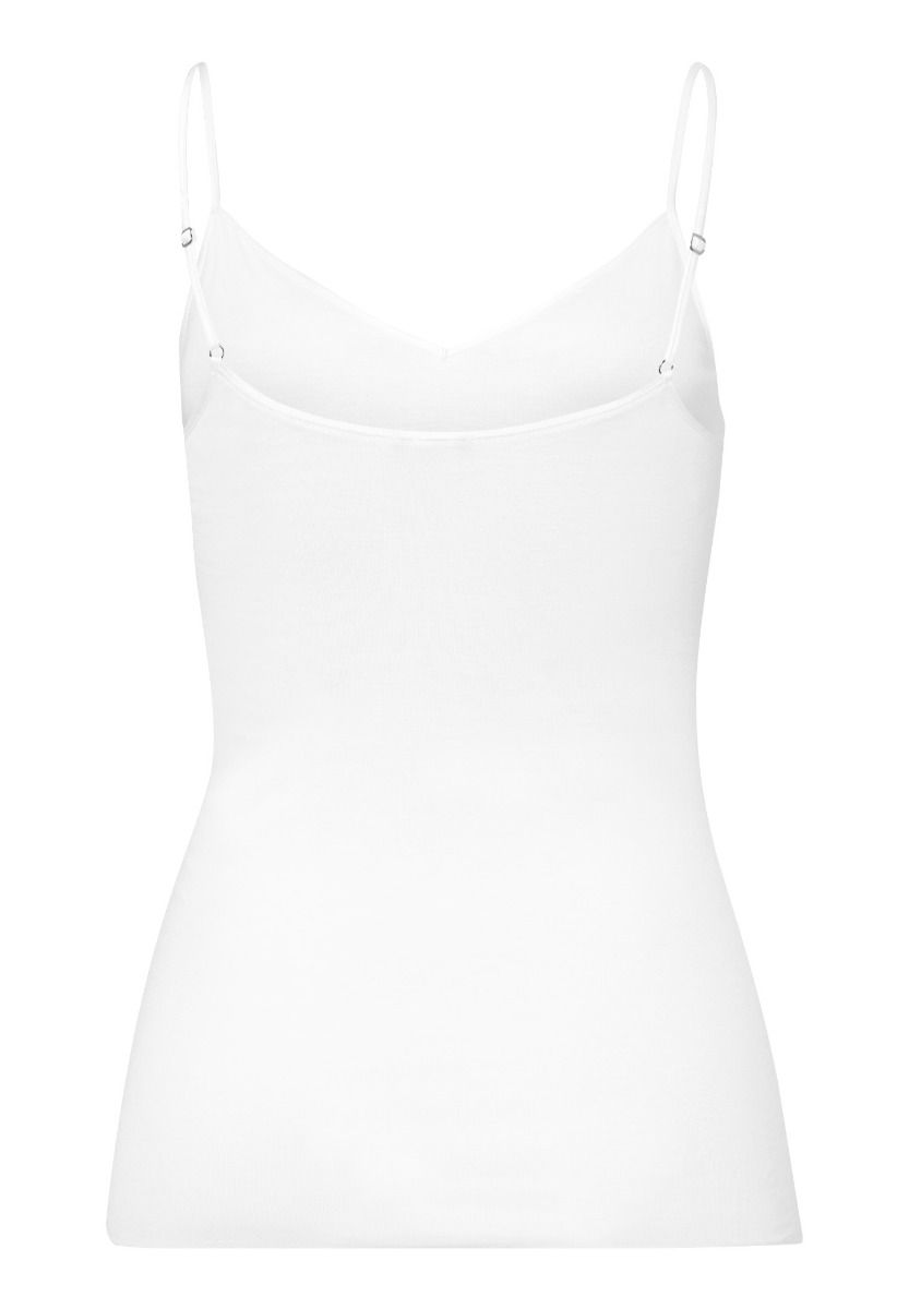 Hanro Cotton Seamless V-neck camisole White
