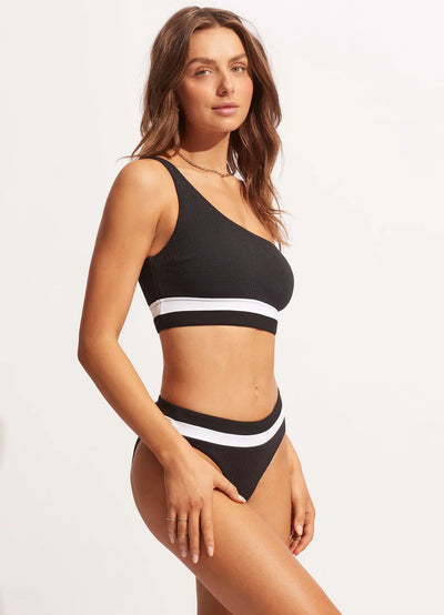 Seafolly slice of spice one shoulder top