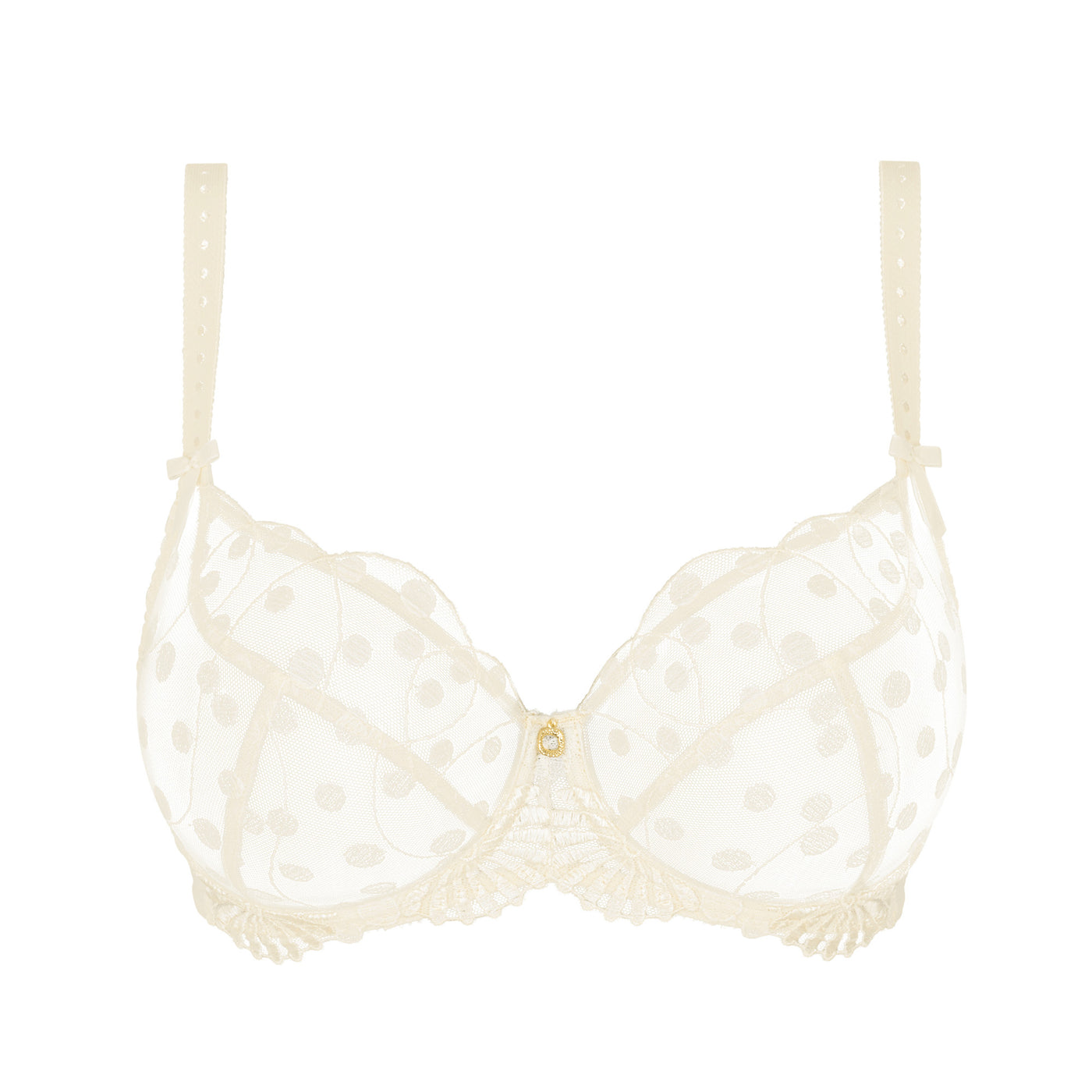 Empreinte Tess Low-Necked Bra Cream