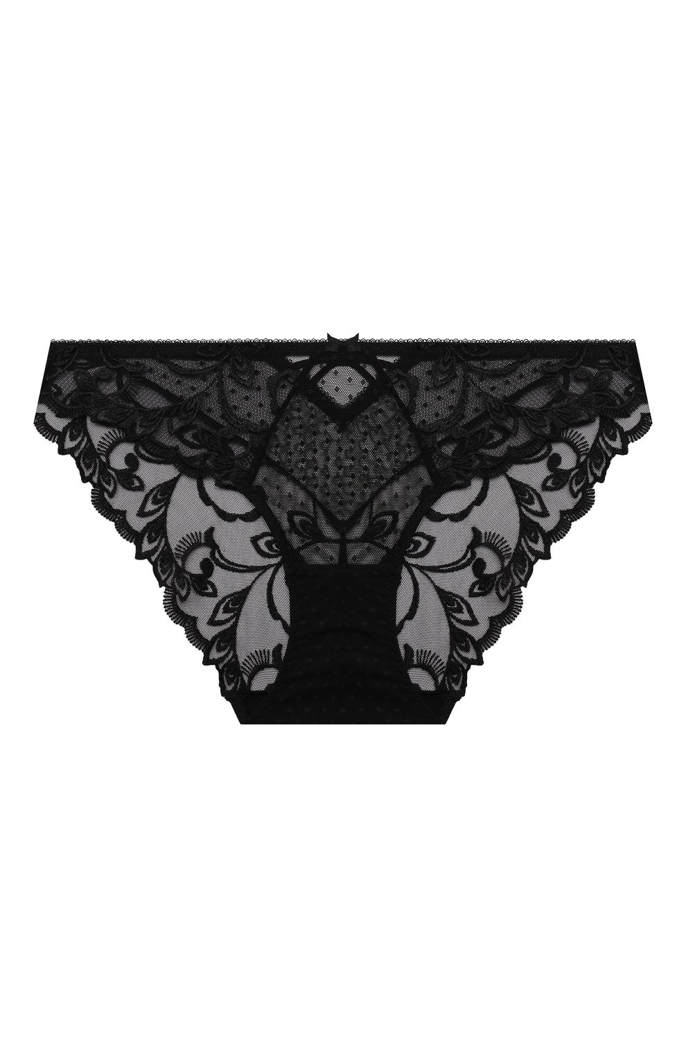 Aubade Au Bal de Fleur Italian brief Noir