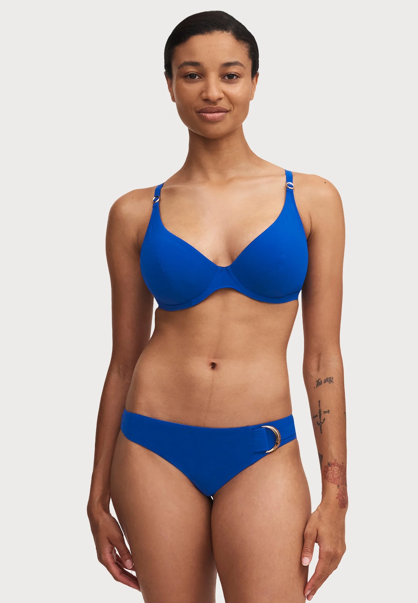 Chantelle Beachwear Celestial brief swim bottom deep blue Birger Jarls Under