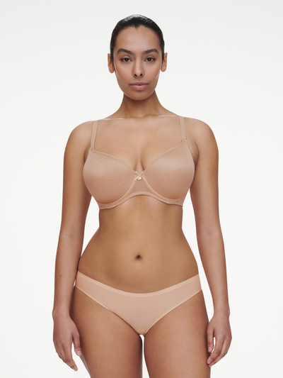Chantelle Norah Covering Spacer Bra Golden Beige