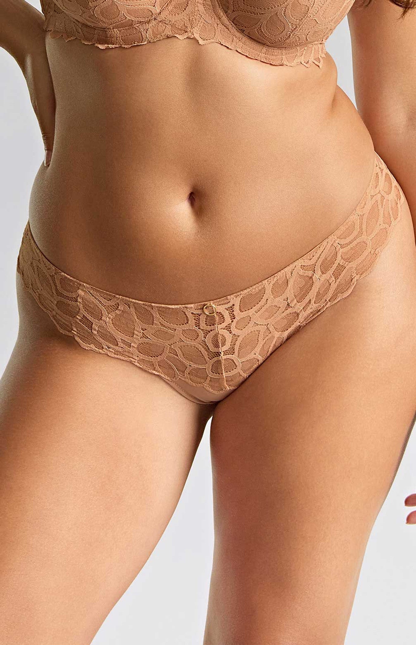 Panache Allure Thong Honey