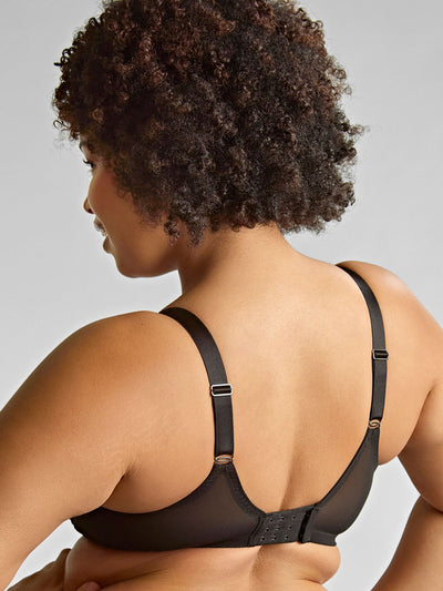 Panache Ella Plunge Bra Black Sequin