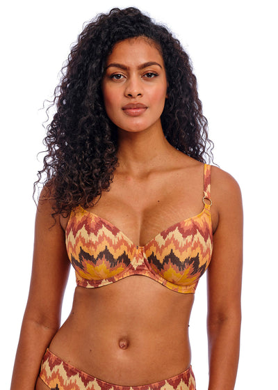 Freya Swimwear Arizona Wave Uw Plunge Bikini Top Horizon