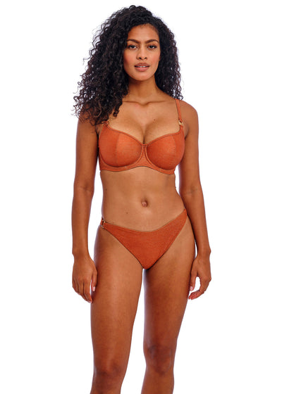 Freya Swimwear Arizona Wave Uw Sweetheart Bikini Top Golden Hour