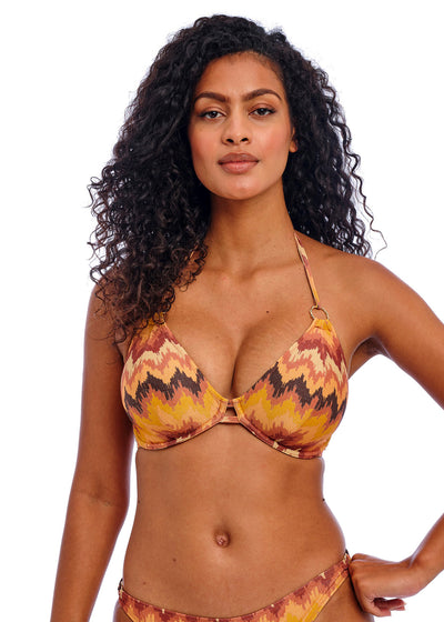 Freya Swimwear Arizona Wave Uw Halter Bikini Top Horizon