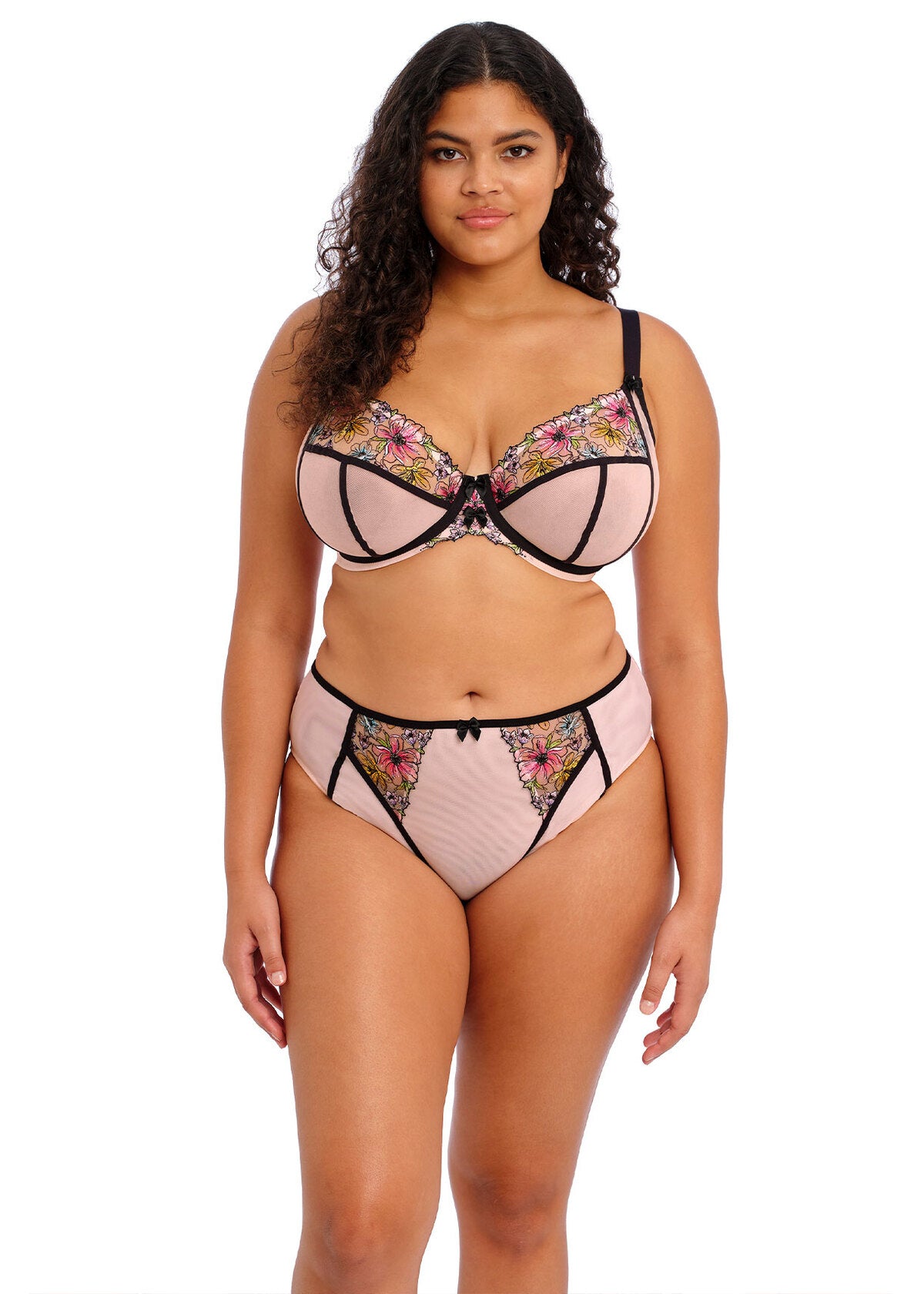 Elomi Carrie Plunge Bra Ballet pink