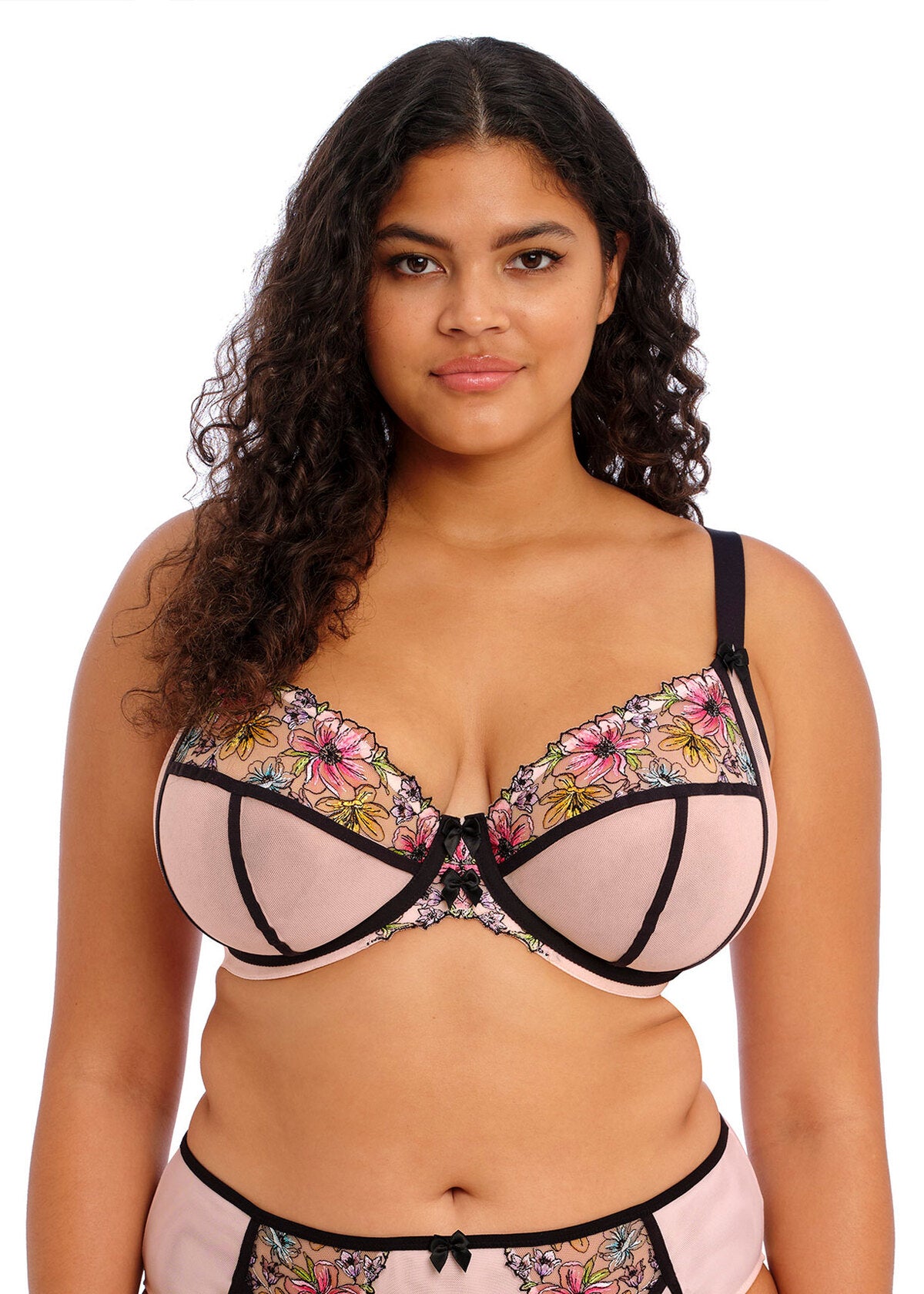 Elomi Carrie Plunge Bra Ballet pink