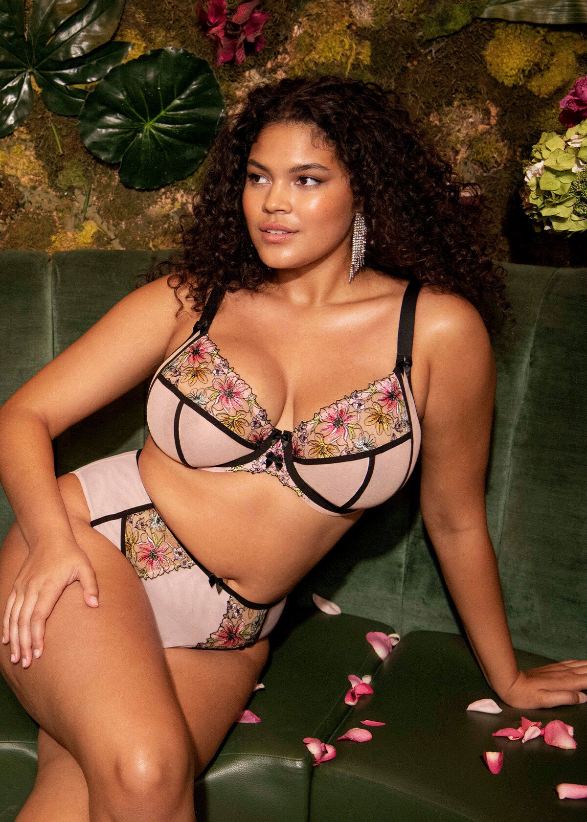 Elomi Carrie Thong Ballet pink