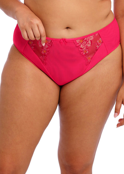 Elomi Teagan High Leg Brief Azalea