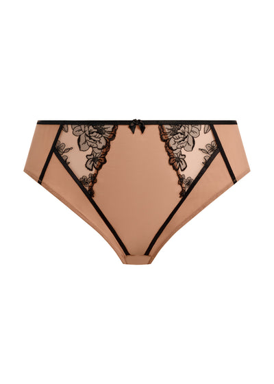 Elomi Teagan High Leg Brief Cafe Au Lait