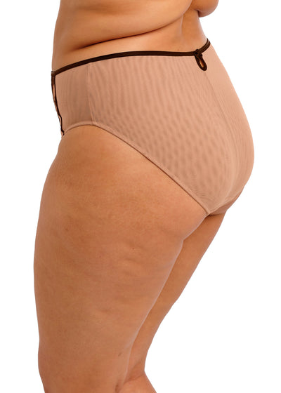 Elomi Teagan High Leg Brief Cafe Au Lait