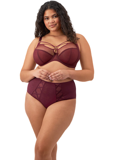 Elomi Sachi Full Brief Cabernet