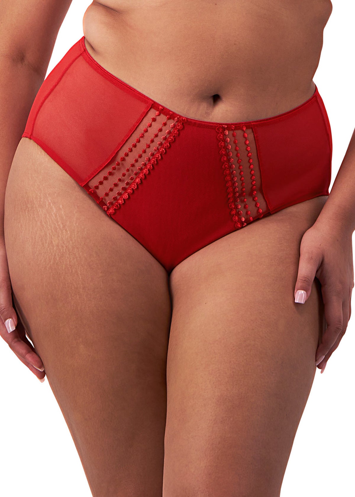 Elomi Matilda Full briefs Haute Red