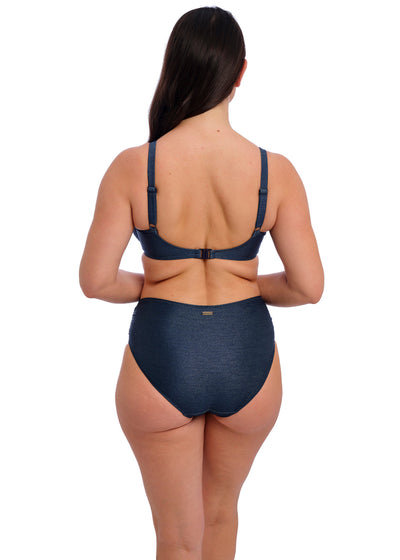 Fantasie Swim Paros Coast Uw Gathered Full Cup Bikini Top Midnight Sparkle