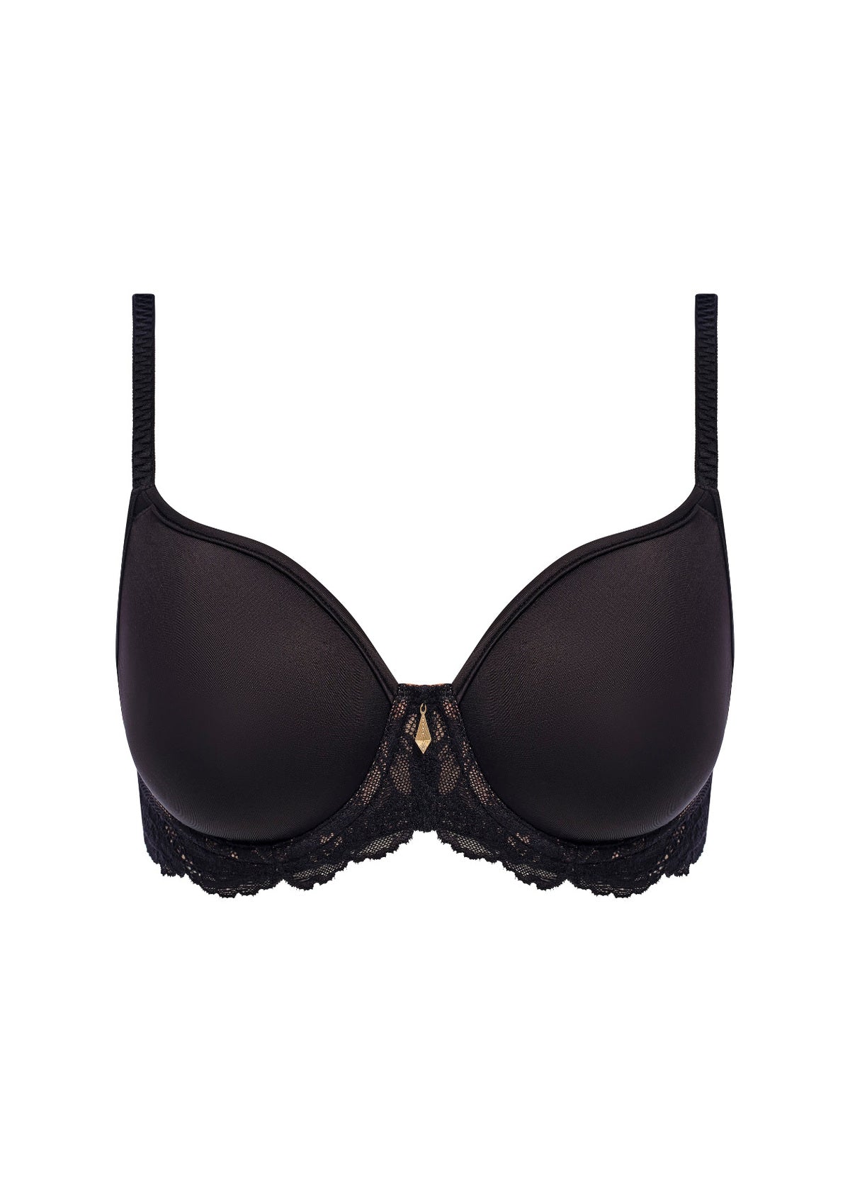 Wacoal Vivid Attraction Under Wired Contour Bra Black
