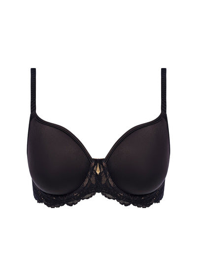 Wacoal Vivid Attraction Under Wired Contour Bra Black