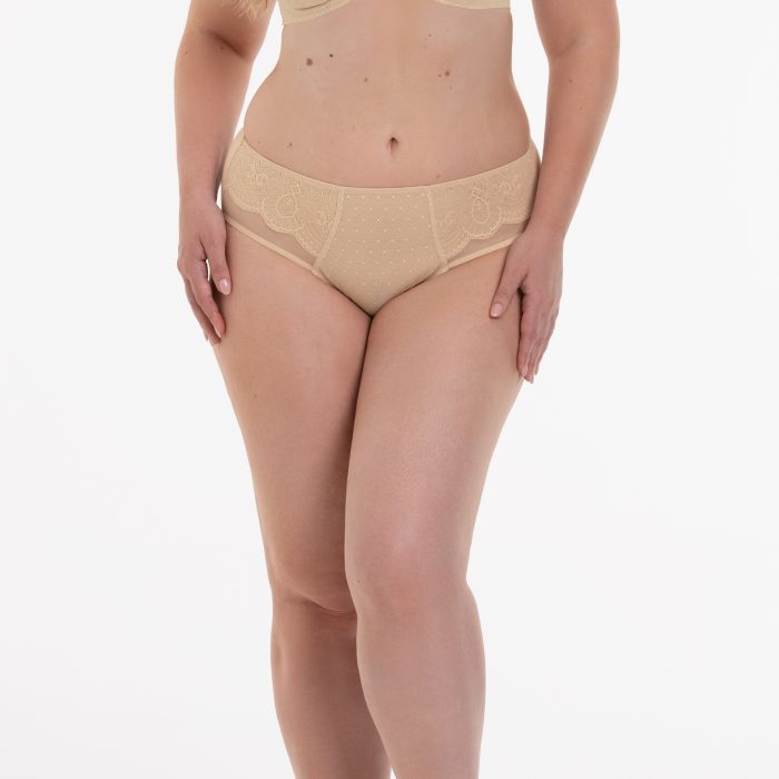 Rosa Faia Selma High Waist Brief Desert