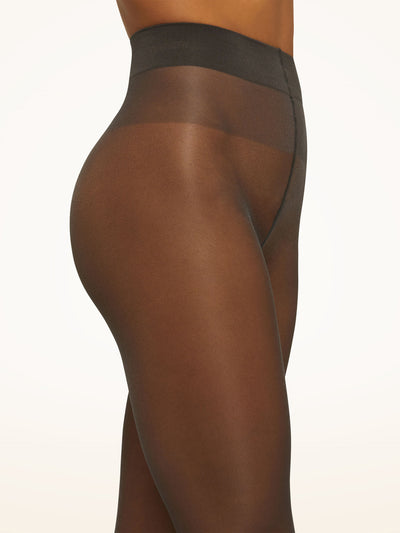 Wolford Satin touch 20 tights Nearly Black 3 for 2