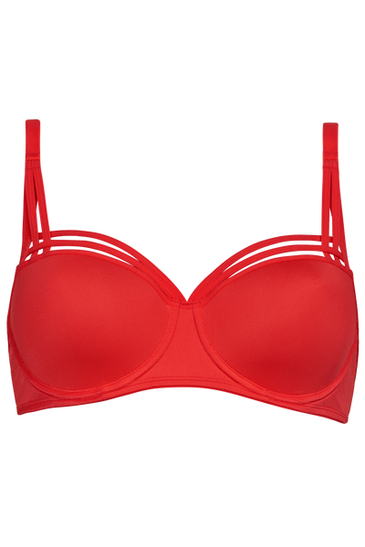 Marlies Dekkers Dame De Paris balcony bra Red