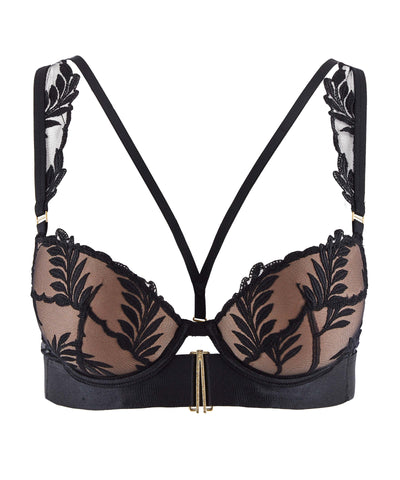 Aubade Queen of shadow Moulded Push up Bra