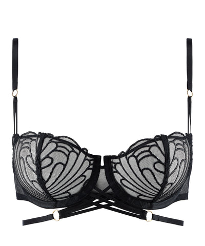 Aubade L'Indomptable Half Cup Bra After Dark