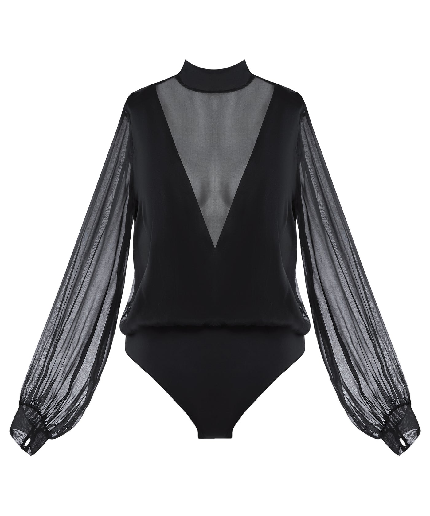 Aubade Long Sleeved Bodys Black