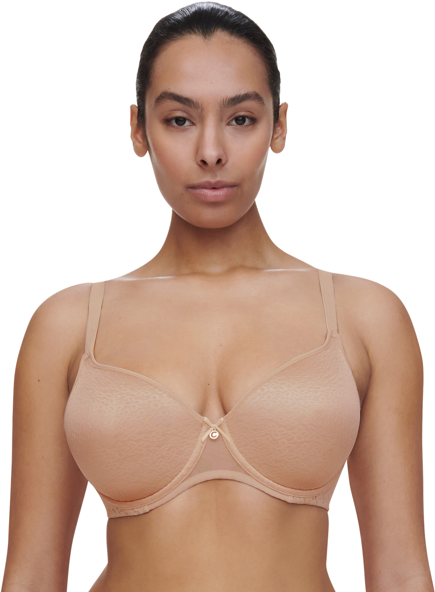 Chantelle Norah Covering Spacer Bra Golden Beige