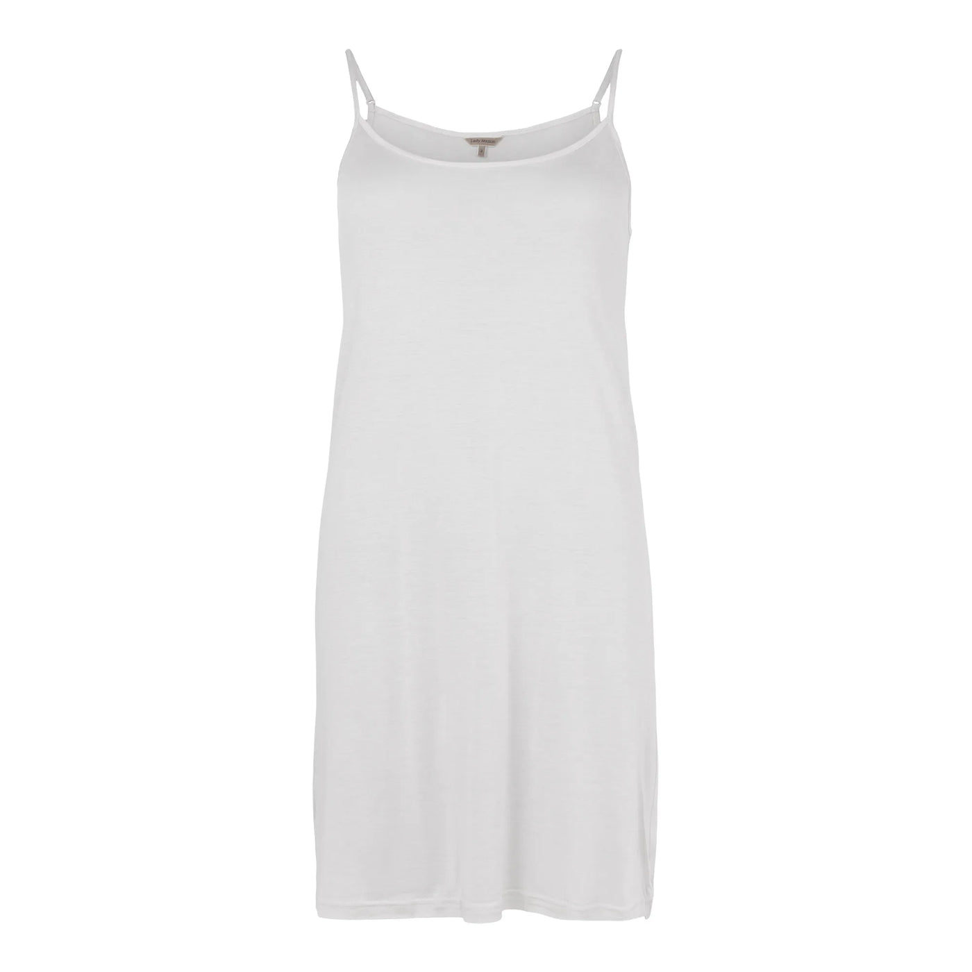 Lady Avenue Silk Jersey slip Off-white