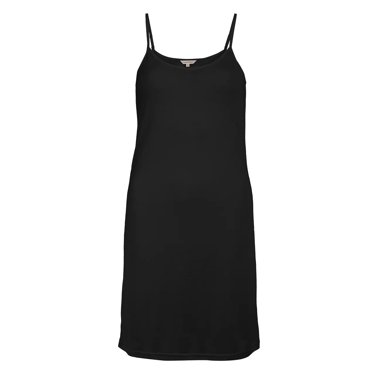 Lady Avenue Silk Jersey slip Black