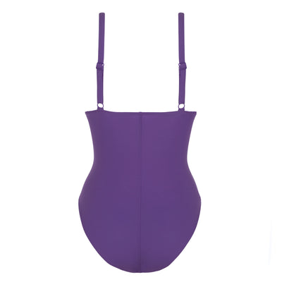 Empreinte Mood Swimsuit V-neckline Ultraviolet