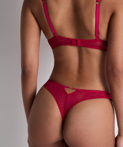 Aubade Vibes Tanga Red Love