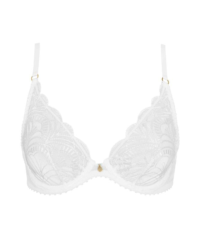 Aubade Vibes Underwired Triangle Bra Pearl
