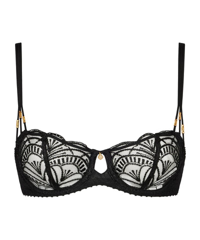 Aubade Vibes Half Cup Bra Black