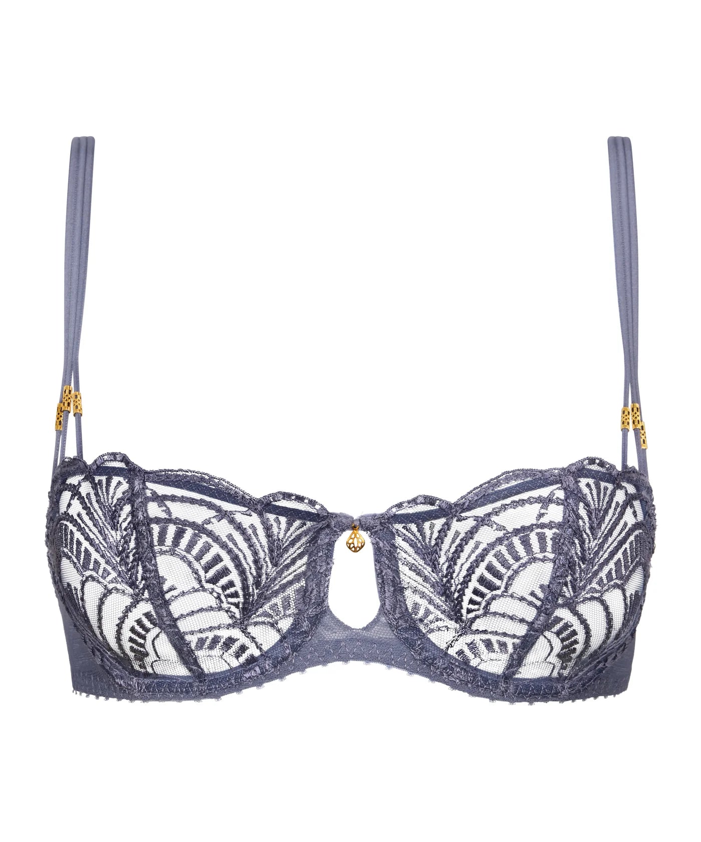 Aubade Vibes Half Cup Bra Denim
