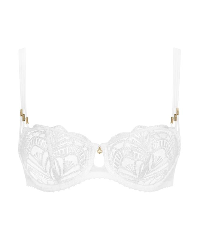 Aubade Vibes Half cup bra Pearl