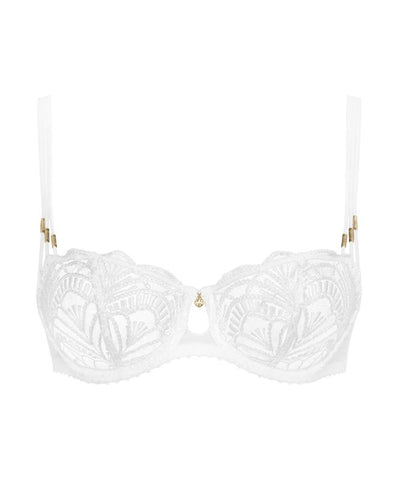 Aubade Vibes Half cup bra Pearl