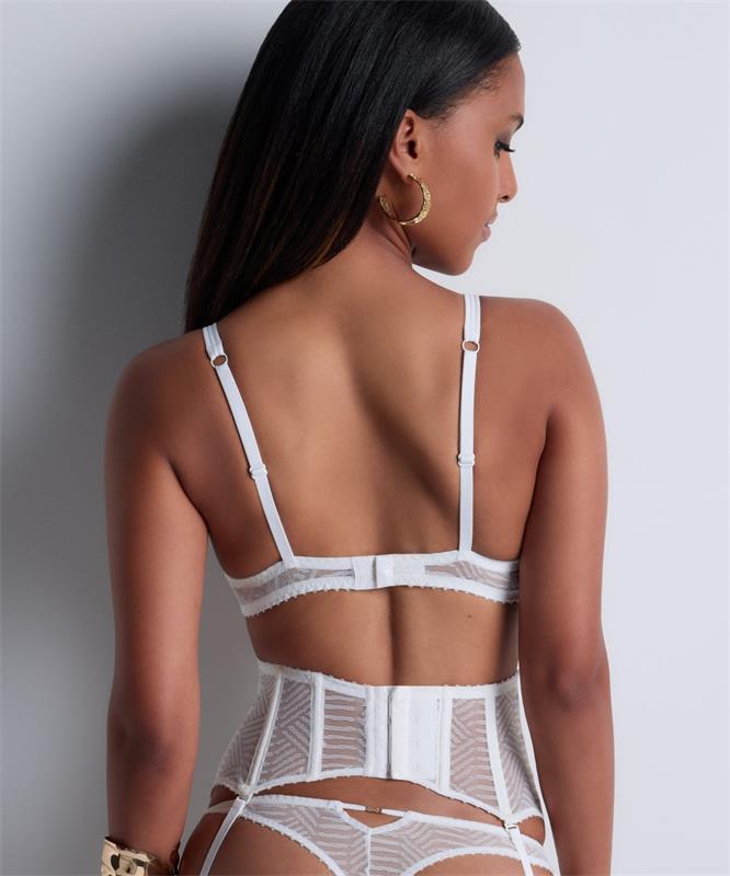 Aubade Vibes Half cup bra Pearl
