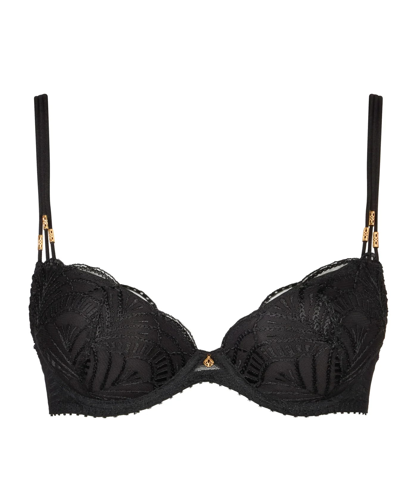Aubade Vibes Plunge Padded Bra Black