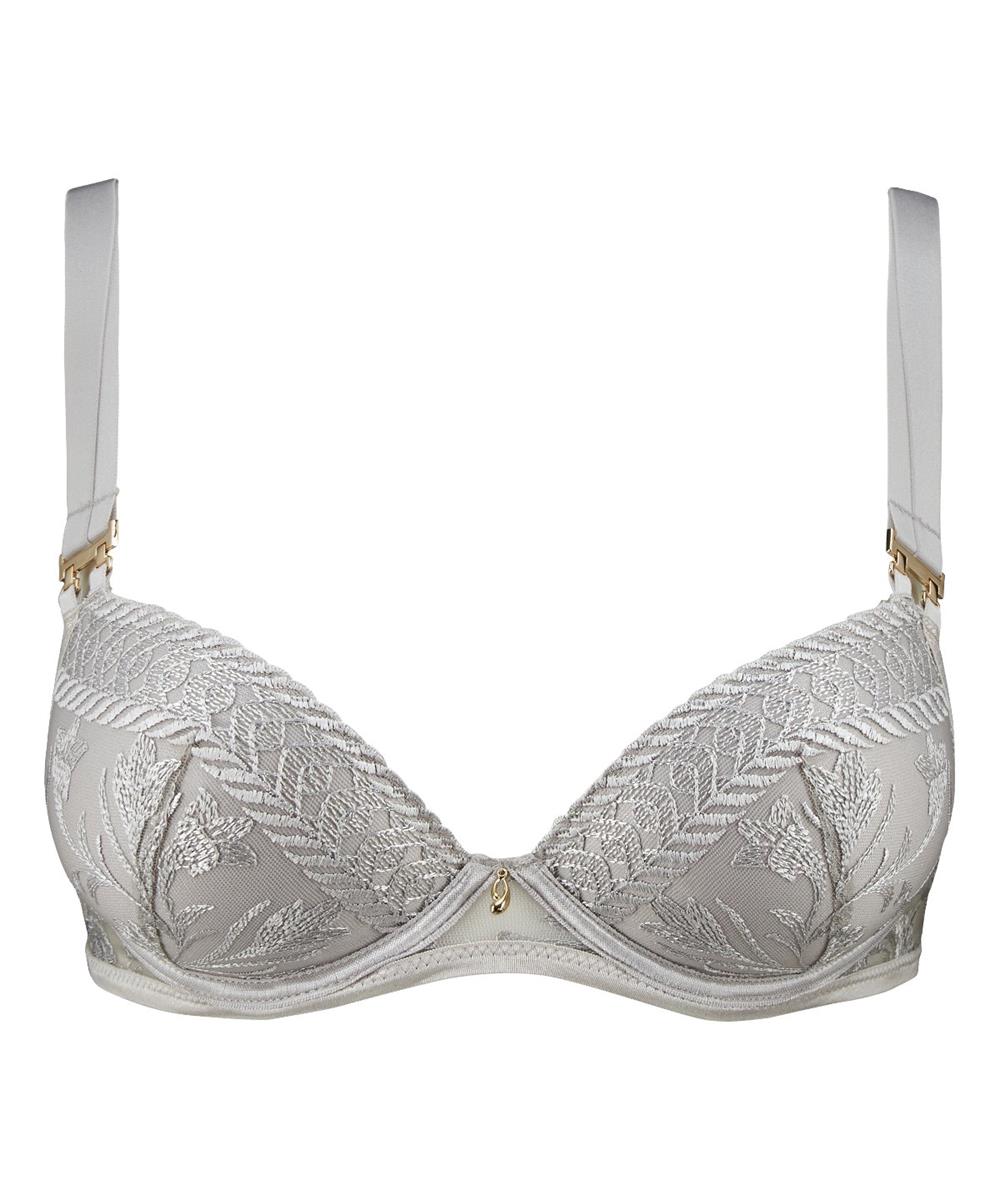 Aubade Magnetic Spell Moulded Push-up Bra Platinum