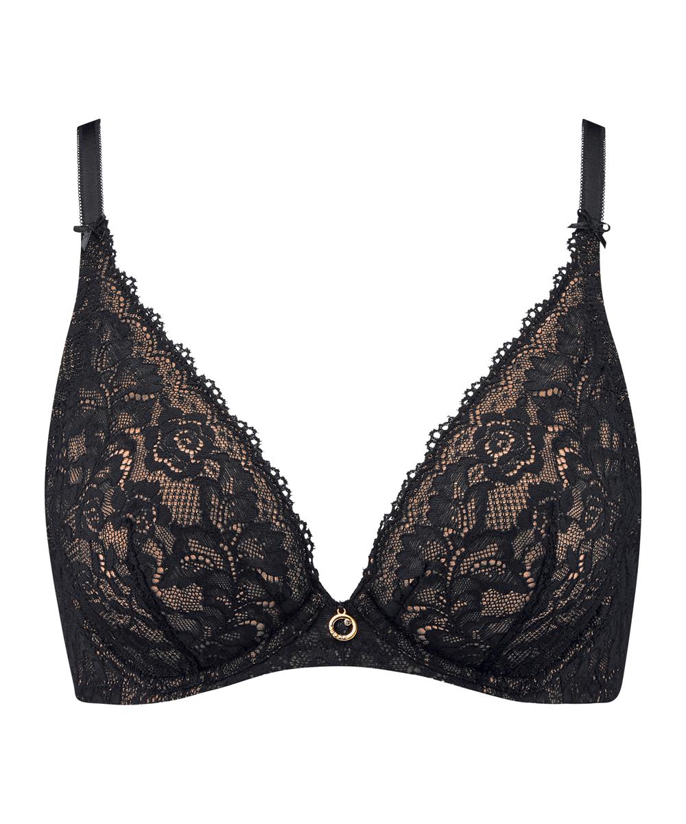 Aubade Rosessence Triangle Bra Black