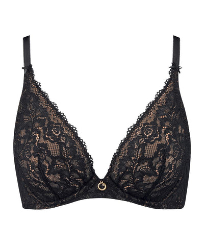 Aubade Rosessence Triangle Bra Black