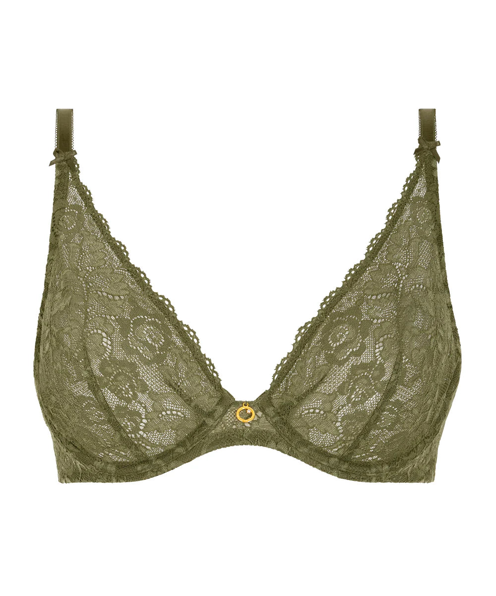 Aubade Rosessence Triangle Bra Moss