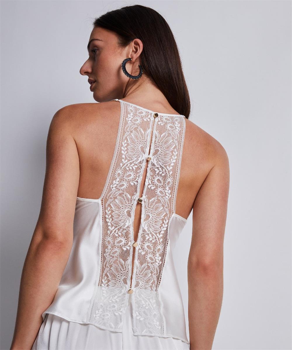 Aubade Midnight Whisper Sleep Cami Top Opale